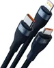 Baseus Flash Series USB cable 3in1 100W 1,2m blue Náhled obrázku produktu 2
