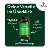 Vitabay Magnesium Bisglycinat 1400 mg Depot – 240 vegane Produktbild-Vorschau 3