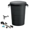 YourCasa Regentonne 80Liter [inkl. Anschlusset & Bohrer] Produktbild-Vorschau 1