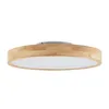 Lindby LED-Deckenlampe Lanira, Ø 50 cm, Holz, Remote, CCT Produktbild-Vorschau 2