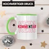 Trendation - Lustige Tasse Geschenk Kein Kommentar Produktbild-Vorschau 3