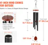 SucceBuy 1042 mm Carillon éolien avec son grave et 6 tubes, Voir les images du produit 2