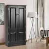 KOMFOTTEU: armadio alto in legno, mobile verticale con Anteprima dell’immagine prodotto 2