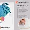 RAWWEST.BIS Rahmenloser Bilderrahmen A4 21x29,7 cm Produktbild-Vorschau 4