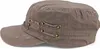 styleBREAKER Uni Military Cap im Destroyed Vintage Look | Produktbild-Vorschau 2
