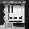 Corsair 5000T, Midi Tower, PC, Weiß, ATX, EATX, micro ATX, Produktbild-Vorschau 9