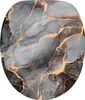 A toilet seat with an abstract marble pattern. Produktbild-Vorschau