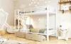 Stapelbed met LED-verlichting, lades en kledingroede, Productafbeelding-voorbeeld 8