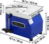 VEVOR Tour de potier Roue céramique Machine 350 W, Tour de Voir les images du produit 8