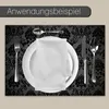 100 Tischunterlagen Black Ornament I DIN A3 eckig I Produktbild-Vorschau 5
