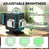 Livella laser 4D - Livella laser a 16 linee, con reticolo Anteprima dell’immagine prodotto 6
