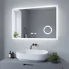 AQUABATOS® ECHOS-Serie 100x70 cm Badspiegel mit Beleuchtung Produktbild-Vorschau 2