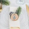 10 kleine Schutzengel Holz Taler Ø 4 cm - Engel Produktbild-Vorschau 4