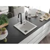 Mexen Vito 1-Becken-Granit-Spüle mit Mischbatterie Savita, Produktbild-Vorschau 2