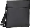 A black Lacoste messenger bag is shown against a white background. Produktbild-Vorschau