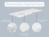 Surmatelas ergonomique en mousse froide | 180 x 200 | pour Voir les images du produit 2