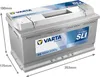 Varta Dynamic SLI 600 402 083 3162 H3 12Volt 100Ah 830 A/EN Produktbild-Vorschau 2