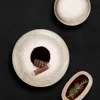 By Bone Plat de service - Misis - Porcelaine - 15 x 8,5 cm Voir les images du produit 3