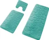 OKWISH Badematten Set 3-teilig grün, rutschfest & Produktbild-Vorschau 2