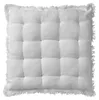 Dutch Decor Stuhlkissen Burto 40x40 cm Weiß Produktbild-Vorschau 1