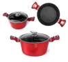 Berlinger Haus Granit Topfset Bh-1226 Rot Metallic Line 15 Produktbild-Vorschau 7