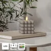 Star Trading 061-52 LED-Wachskerze "Flamme Dot"Farbe: grau, Produktbild-Vorschau 7