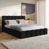 MOTIVENA Nunu Bubble Polsterbett 140x200 mit Bettkasten, Produktbild-Vorschau 1