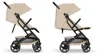 Passeggino Cybex Beezy 2026, colore beige mandorla Anteprima dell’immagine prodotto 2