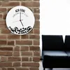 Ach egal dann komm ich halt zu spät Wanduhr aus Alu Produktbild-Vorschau 8
