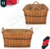 KOTARBAU® Panier Osier 60 x 50 cm Panier Buche Osier avec Voir les images du produit 6