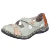 Rieker Damen Ballerina Leder Halbschuhe 46368, Größe:40 EU, Produktbild-Vorschau 7