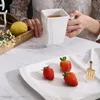 MALACASA, série Flora, porcelánové hrnky s uchem, 6 ks. Náhled obrázku produktu 4