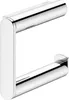 A close-up studio shot of a chrome toilet paper holder. Produktbild-Vorschau