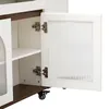 Tavolo allungabile con prese elettriche integrate, vetro Anteprima dell’immagine prodotto 11
