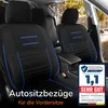 Upgrade4cars Autostoelhoevers set voor de voorstoelen, Productafbeelding-voorbeeld 2