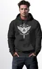 Hoodie Herren See you in Valhalla Schwert Runen Odin Produktbild-Vorschau 3