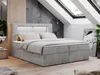 Boxspringbett 160x200 mit Led, Polsterbett mit LED Kopfteil Produktbild-Vorschau 1