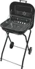 A black charcoal grill on a white background. Podgląd zdjęcia produktu