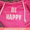 Faultier mit Pullover Plüschtier pink "Be Happy" - ca. 60 Produktbild-Vorschau 2