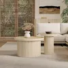 Abrihome sada 2 kulatých konferenčních stolků do obývacího Náhled obrázku produktu 4