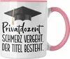 Trendation - Privatdozent Tasse Geschenk Lustiger Spruch Produktbild-Vorschau 1