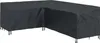vidaXL Copridivano Nero 250 x 180 x 80 cm in tessuto Oxford Anteprima dell’immagine prodotto 1