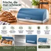 Caja para pan, acero inoxidable, marca Michelino Vista previa de la imagen del producto 2