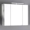 Capri/Bologna 3D Spiegelschrank inkl. Beleuchtung weiß + Produktbild-Vorschau 9