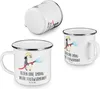 Mr. & Mrs. Panda Emaille Tasse Feuerwehrmann Helden - Weiß Produktbild-Vorschau 4