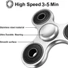 Der Fidget Hand Spinner  aus grauem Metall dauert nur 6 Produktbild-Vorschau 3