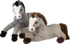 Pferd 50 cm Grau Kuscheltier Plüschtier Produktbild-Vorschau 1