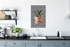 MuchoWow® Poster Pflanzen - Blumentopf - Schwarz - Weiß Produktbild-Vorschau 3
