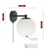 Led Wandleuchte mit Schalter, Glas Wandlampe Innen W15, G9 Produktbild-Vorschau 2