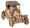 3D houten mechanisch puzzel: Historische auto UGR-T Productafbeelding-voorbeeld 4